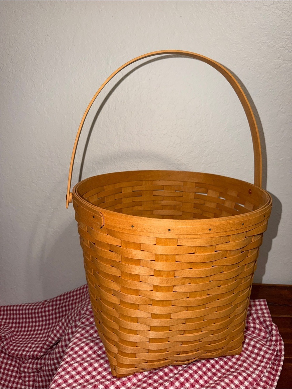 Longaberger Basket Large USA 90s Vintage